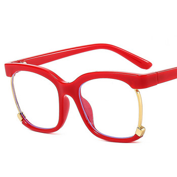 Винтидж оптични очила с половин рамка Рамки с рецепта Очила против синя светлина Дамски очила, блокиращи отблясъците Компютърни очила Дамски