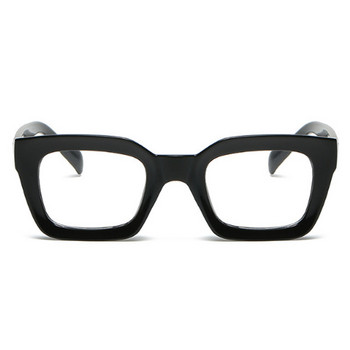 Μόδα Vintage τετράγωνα γυαλιά Γυναικεία επώνυμη σχεδίαση Οπτικά γυαλιά οράσεως Σκελετός καθαρού διαφανούς φακού Γυαλιά Retro Oculos