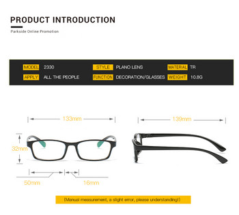 2022 Νέα Τετράγωνα Γυαλιά Σκελετοί Γυναικεία Ανδρικά Γυαλιά Οπτικού Υπολογιστή Μόδα Μοντέρνα Γυαλιά Spectacle Vintage γυαλιά ματιών