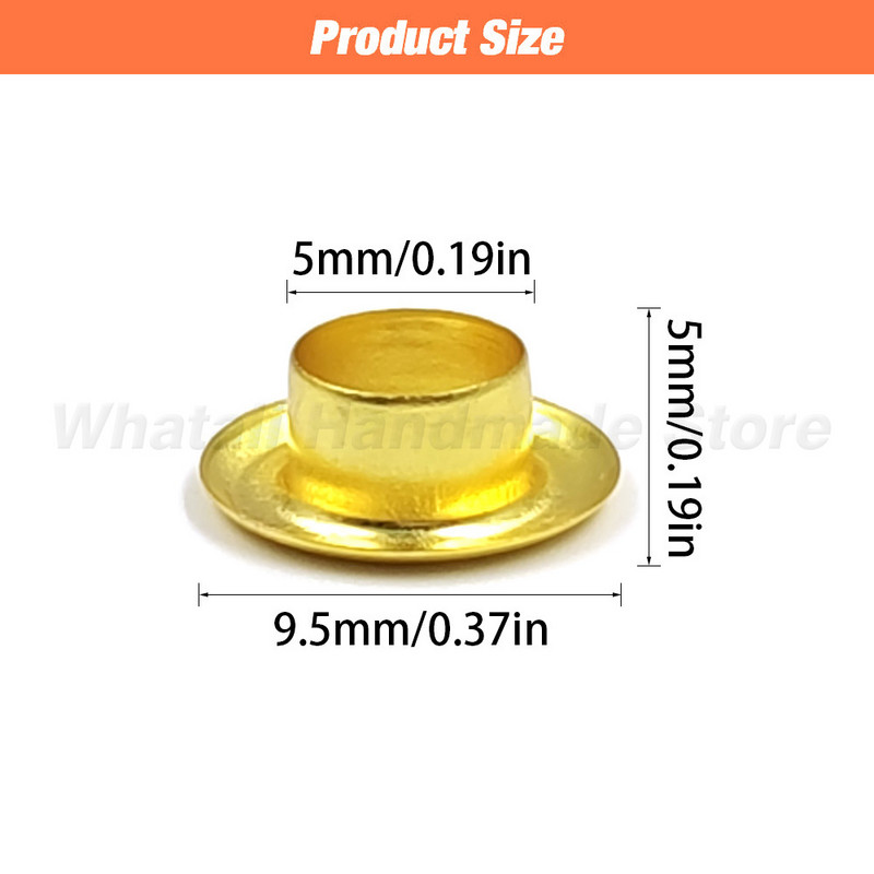 100 rinkinių 5 mm kilpos tarpiklis su poveržle apvalūs metaliniai žiedai, skirti pasidaryk pats, odiniai gaminiai taisyti batus krepšys, drabužiai, diržai, skrybėlių priedai