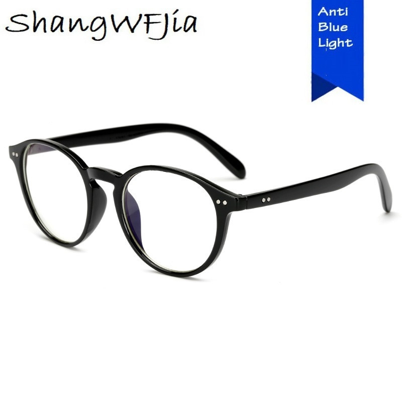 2021 Okrugli okvir za naočale protiv plave muške radijacijske računalne naočale protiv blokiranja plave svjetlosti Prozirni okvir za ženske naočale