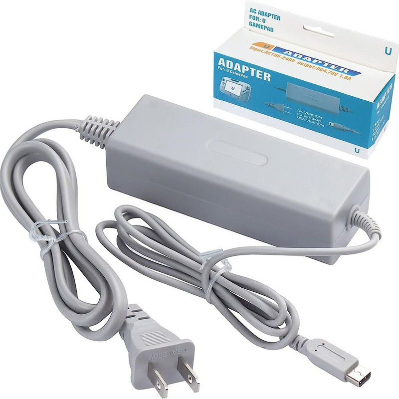 Nabíjačka pre Nintendo Wii U Gamepad, Náhradný napájací zdroj AC adaptér Nabíjačka do steny Gamepad ovládač