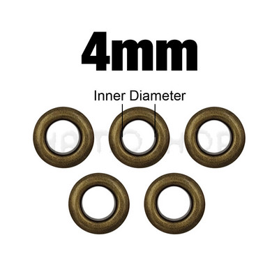 200 vnt. skylės metalinės kilpos, varinės spalvos su poveržle, skirtos pasidaryk pats, odiniai aksesuarai, batai, diržas, krepšys, žymės, drabužiai