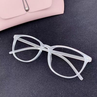 Ultra lagane lažne naočale za žene Retro okviri za optičke naočale Ženski okviri za naočale bez stupnja za djevojčice