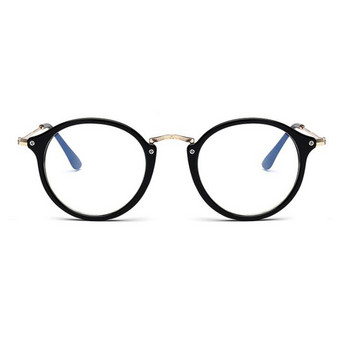 Дамски прозрачни очила Кръгли очила със синя светлина Мъжки очила за компютърни игри Против умора Рамки за оптични очила Секси