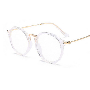 Дамски прозрачни очила Кръгли очила със синя светлина Мъжки очила за компютърни игри Против умора Рамки за оптични очила Секси