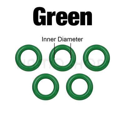 4/5/6/8/10/12 mm Metalinės kilpos Įvorės skylės žiedas Daugiaspalvis su poveržle, skirtas iškarpų albumui batams Diržo dangtelis Krepšys Drabužiai Odiniai dirbiniai