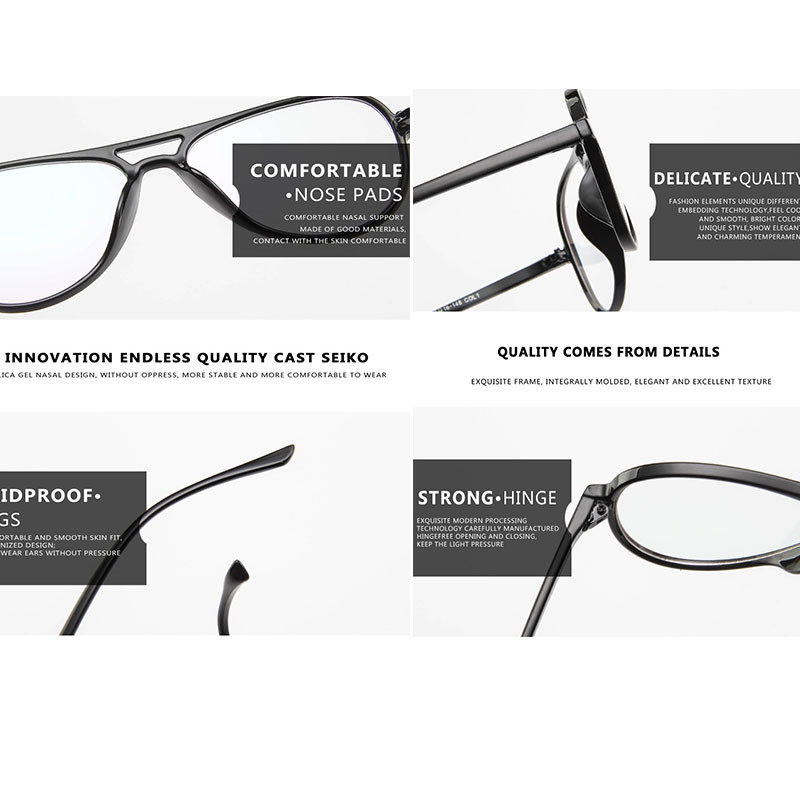 Διάφανος σκελετός γυαλιών Γυναικεία γυαλιά Vintage Clear Frame Πλαστικά Σκελετοί γυαλιών Γυναικεία γυαλιά σχεδιαστών