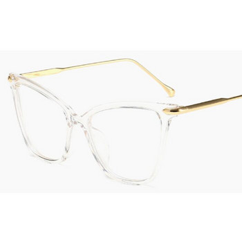Ретро очила с котешки очи Рамки за дамски очила Луксозна марка Дизайнерски очила Прозрачни очила с котешки очи Дамски очила