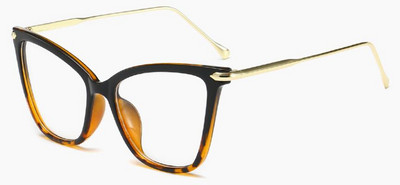 Retro kačių akiniai Moteriški akinių rėmeliai Prabangūs prekės ženklo dizainerio akiniai Skaidrūs katės akių akiniai Moteriški akiniai