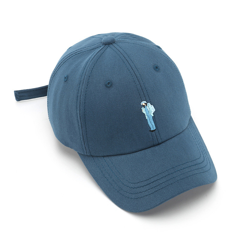 Nauja madinga beisbolo kepurė moterims, laisvalaikio kepurė medvilninė moteriška siuvinėta kepuraitė pavasarinė mergaičių uodega reguliuojama kepurė