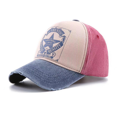 Αμερικάνικα πλυμένα βαμβακερά καπέλα μπέιζμπολ Άνοιξη Καλοκαίρι Snapback Καπέλο Hip Hop Εφαρμοσμένα Καπέλα Εξωτερικά Casual πολύχρωμα ανδρικά γυναικεία καπέλα