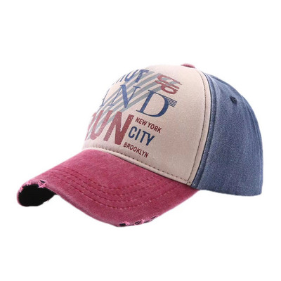 Αμερικάνικα πλυμένα βαμβακερά καπέλα μπέιζμπολ Άνοιξη Καλοκαίρι Snapback Καπέλο Hip Hop Εφαρμοσμένα Καπέλα Εξωτερικά Casual πολύχρωμα ανδρικά γυναικεία καπέλα