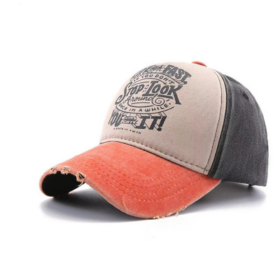 Αμερικάνικα πλυμένα βαμβακερά καπέλα μπέιζμπολ Άνοιξη Καλοκαίρι Snapback Καπέλο Hip Hop Εφαρμοσμένα Καπέλα Εξωτερικά Casual πολύχρωμα ανδρικά γυναικεία καπέλα