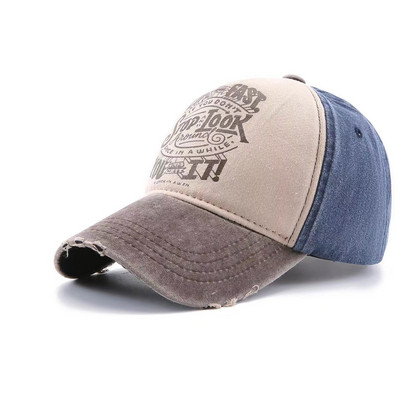 Αμερικάνικα πλυμένα βαμβακερά καπέλα μπέιζμπολ Άνοιξη Καλοκαίρι Snapback Καπέλο Hip Hop Εφαρμοσμένα Καπέλα Εξωτερικά Casual πολύχρωμα ανδρικά γυναικεία καπέλα