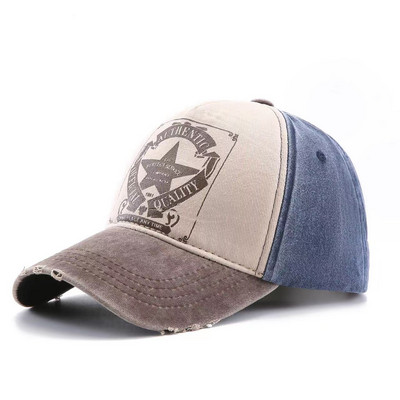 Αμερικάνικα πλυμένα βαμβακερά καπέλα μπέιζμπολ Άνοιξη Καλοκαίρι Snapback Καπέλο Hip Hop Εφαρμοσμένα Καπέλα Εξωτερικά Casual πολύχρωμα ανδρικά γυναικεία καπέλα