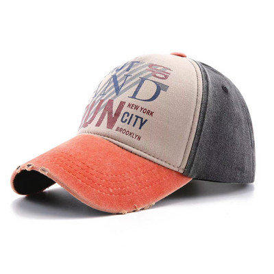 Αμερικάνικα πλυμένα βαμβακερά καπέλα μπέιζμπολ Άνοιξη Καλοκαίρι Snapback Καπέλο Hip Hop Εφαρμοσμένα Καπέλα Εξωτερικά Casual πολύχρωμα ανδρικά γυναικεία καπέλα