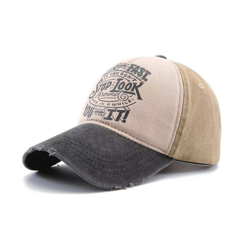 Αμερικάνικα πλυμένα βαμβακερά καπέλα μπέιζμπολ Άνοιξη Καλοκαίρι Snapback Καπέλο Hip Hop Εφαρμοσμένα Καπέλα Εξωτερικά Casual πολύχρωμα ανδρικά γυναικεία καπέλα