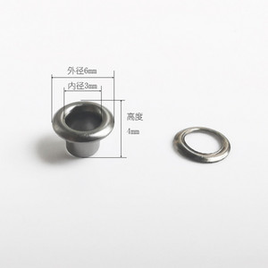 100 vnt. 1,5/2,0/2,5 mm odinės rankdarbių kilpos, mažos metalinės kilpos, įvorės „pasidaryk pats“ lėlių diržų sagtys Batai Praktiški siuvimo priedai