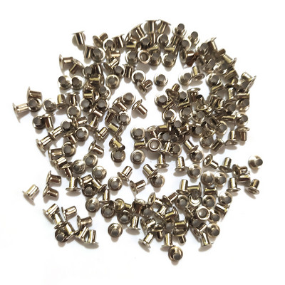 100pcs 1.5/2.0/2.5MM Leather Craft Eyelets Mini Metal Eyelets Grommets DIY Doll Belt Buckles Shoes Practical Sewing Accessories
