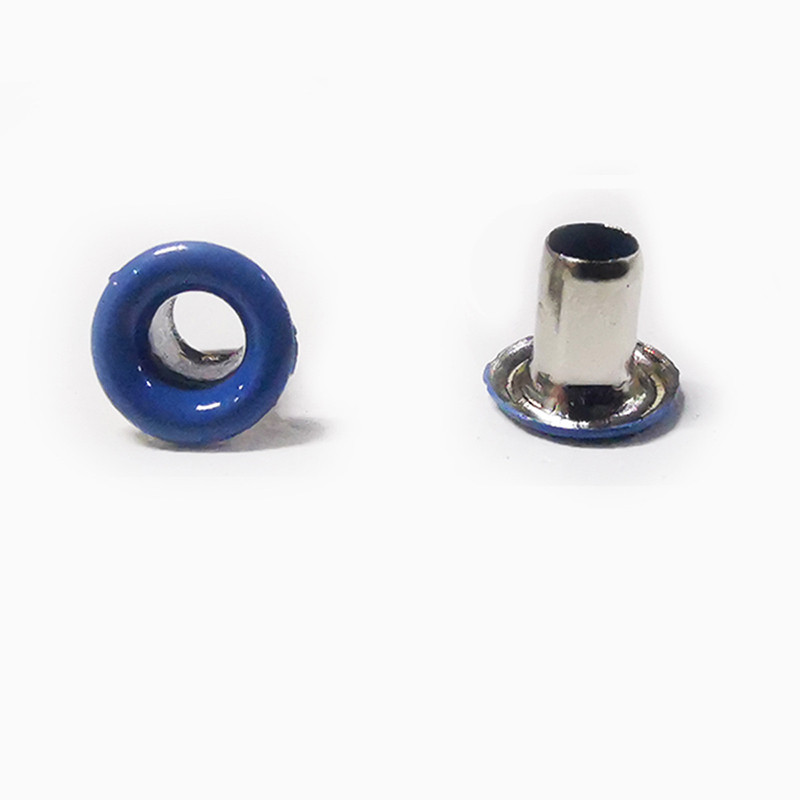 100 vnt. 2 mm skylės varinės kilpos, skirtos „pasidaryk pats“ „Leathercraft“ iškarpų knygelėms Batai Diržo dangtelis Krepšys Žymos Drabužiai Priedai