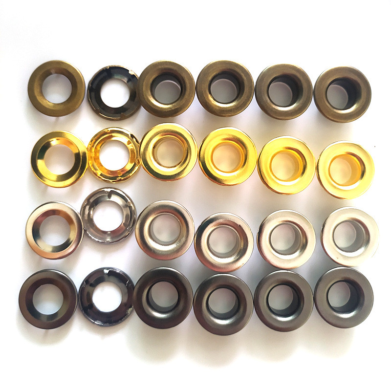 10 rinkinių nerūdijančio plieno automobilių sunkvežimių drobės kilpos mygtuko kniedės nuo lietaus audinio stogelio žiedo kniedės