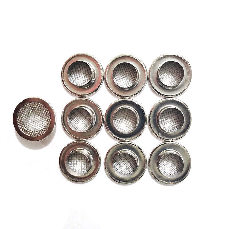 10 rinkinių varinių metalinių tuščiavidurių kniedių kilpos su tinklu, skirtos „pasidaryk pats“ čiužinio tinklelio tinklelio dujinės kilpos Priedai