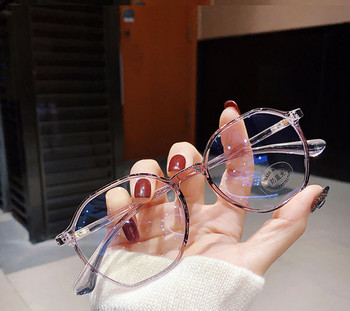 Модни прозрачни очила за четене Жени на средна възраст и възрастни Очила с висока разделителна способност против синя светлина за възрастни хора