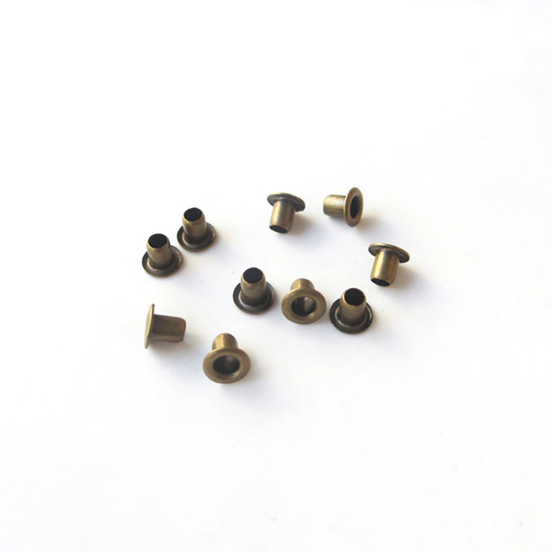 100 vnt 1,5/2/2,5 mm Apvalių akių žiedai Metalinė kilpa odinei rankdarbiams taisyti ąselė batams krepšys drabužiai odinė diržo kepurė