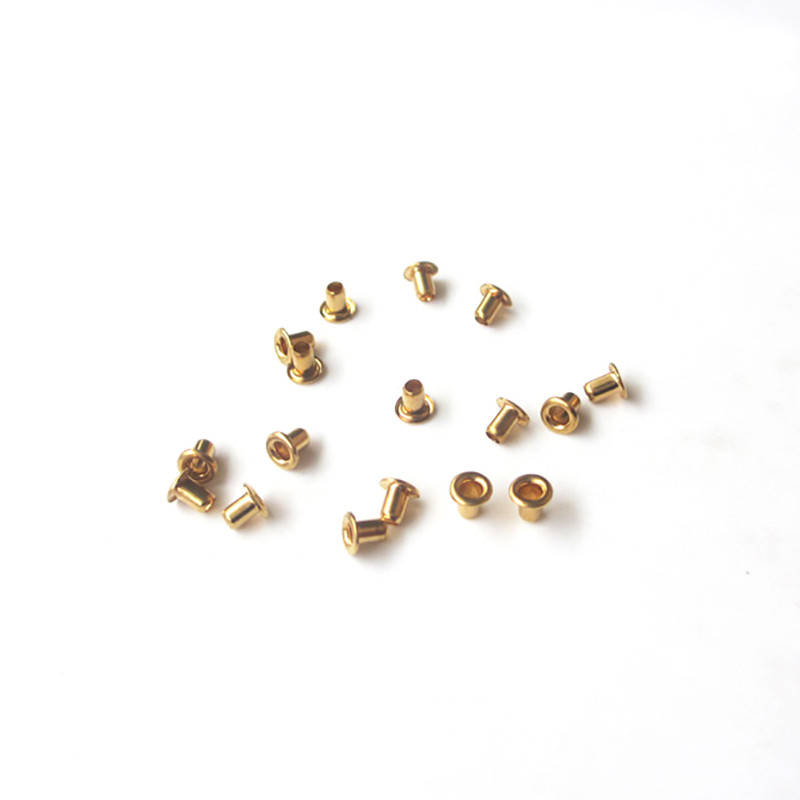 100 vnt 1,5/2/2,5 mm Apvalių akių žiedai Metalinė kilpa odinei rankdarbiams taisyti ąselė batams krepšys drabužiai odinė diržo kepurė