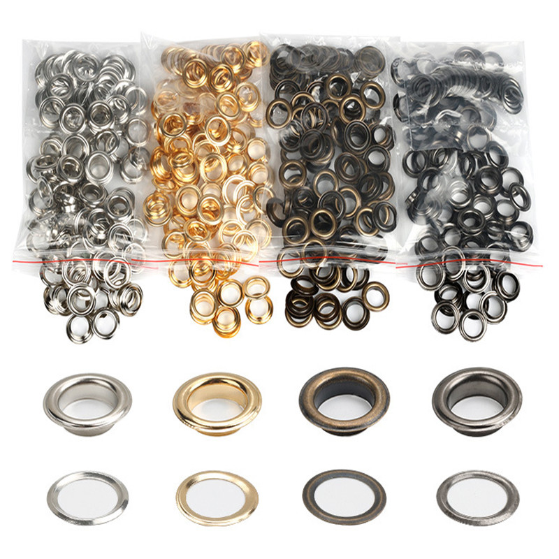 100 rinkinių Varinės kilpos žiedai, apvalūs žiedai, skirti pasidaryk pats.