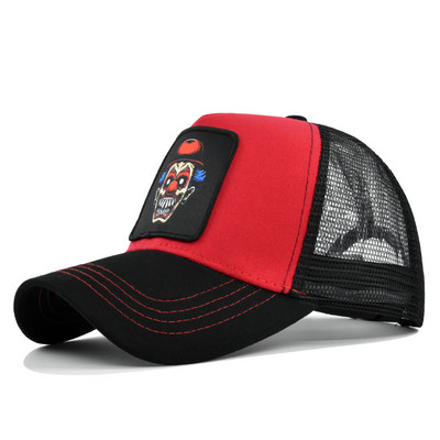 Noi bărbați hip hop șepci de baseball broderie clovn vară plasă os pălării camioner pentru femei bărbați casquette snapback tată șapcă de pescuit