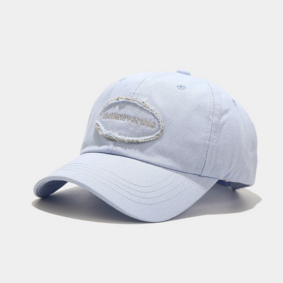 Medvilninė raidė, kuri yra siuvinėta Casquette beisbolo kepurė Reguliuojamos Snapback kepurės vyrams ir moterims 42