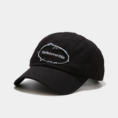 Medvilninė raidė, kuri yra siuvinėta Casquette beisbolo kepurė Reguliuojamos Snapback kepurės vyrams ir moterims 42