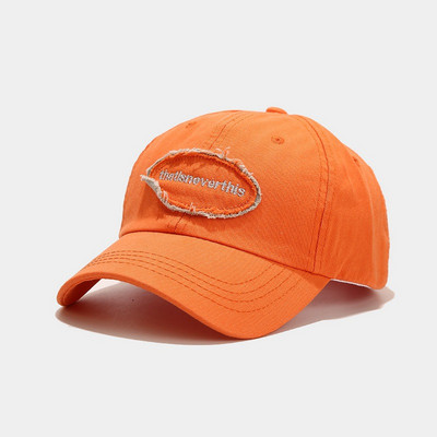 Medvilninė raidė, kuri yra siuvinėta Casquette beisbolo kepurė Reguliuojamos Snapback kepurės vyrams ir moterims 42