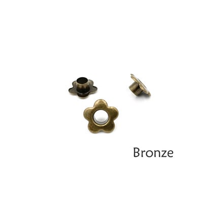 100 vnt. 5 mm skylė, gėlė, metalinės kilpos, skirtos „Scrapbooking“ batams, batams, diržams, krepšiams, etiketėms, drabužiams, siuvimui, odai, rankdarbiams, „pasidaryk pats“ priedai