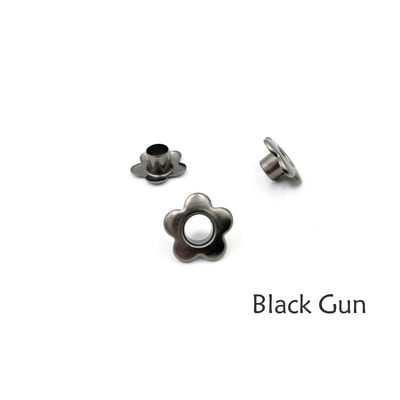 100 vnt. 5 mm skylė, gėlė, metalinės kilpos, skirtos „Scrapbooking“ batams, batams, diržams, krepšiams, etiketėms, drabužiams, siuvimui, odai, rankdarbiams, „pasidaryk pats“ priedai