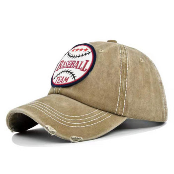 Нова мода унисекс бейзболни шапки с бродирана буква бейзболна отборна шапка Snapback пролет лято външна регулируема шапка хип-хоп шапки