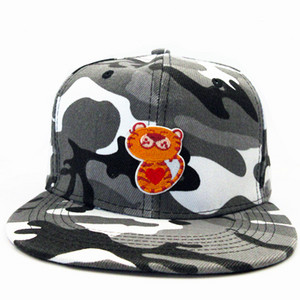 2021 m. animacinių filmų tigro siuvinėjimas medvilninė beisbolo kepurė Hip-hop kepuraitė, reguliuojamos „snapback“ kepurės vyrams ir moterims 160