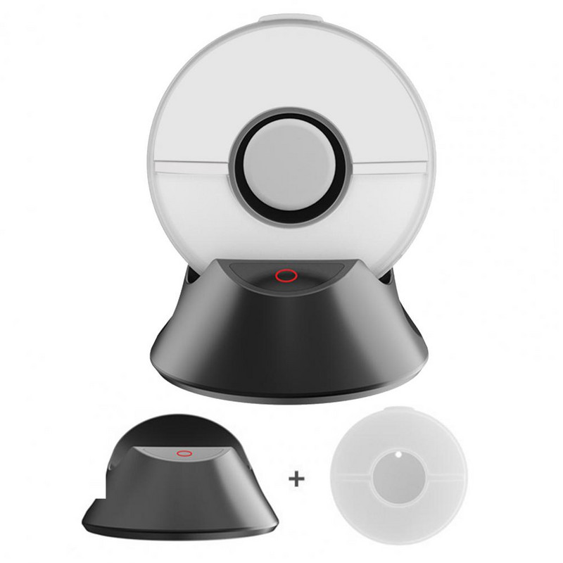 Laadija alus Kompaktne kaasaskantav laadimisalus indikaatortulega libisemiskindel dokijaam Pokémon Go Plusi täiustamiseks