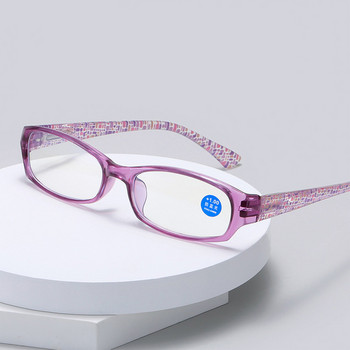 Унисекс очила за четене, леки очила за четене против синя светлина, прозрачни лещи с диоптър + 1,0 до + 4,0