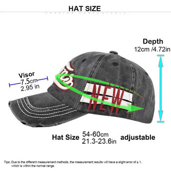 2021 Нови спортни на открито Измити бейзболни шапки Лятна мода Бродирани букви Регулируеми мъжки дамски шапки Модни хип-хоп шапки