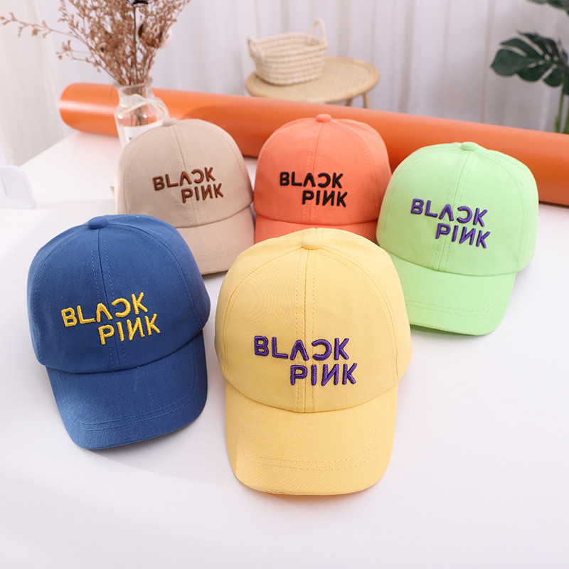 Doitbest Baby Child Baseball sapka tavaszi Hip Hop nyári nap gyerekek Kalapok Fekete Rózsaszín Betűk Fiúk Lányok Sapkák snapback sapka gorras