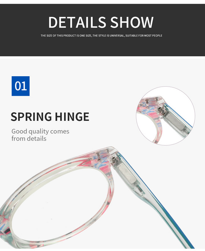 HALUN HL 2022 Novi dolazak Modne naočale za čitanje HD leće protiv plave svjetlosti Ženske roditeljske naočale za čitanje 2109