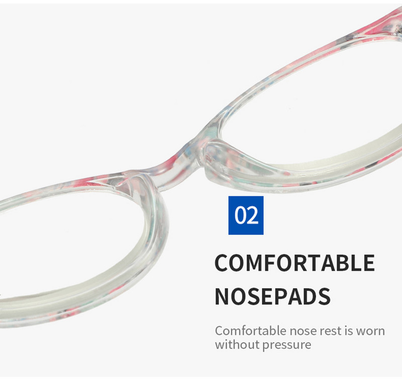 HALUN HL 2022 Novi dolazak Modne naočale za čitanje HD leće protiv plave svjetlosti Ženske roditeljske naočale za čitanje 2109