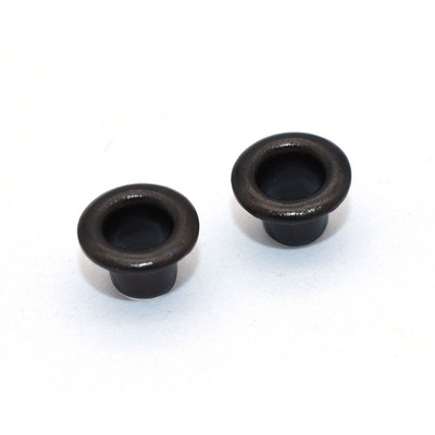 Metalinis apvalios kilpos įvorė 3 mm kilpa Metalinės kniedės Piniginės priedai batų siuvimui Krepšys Aparatūros gamyba Drobė Amatai 100 vnt.