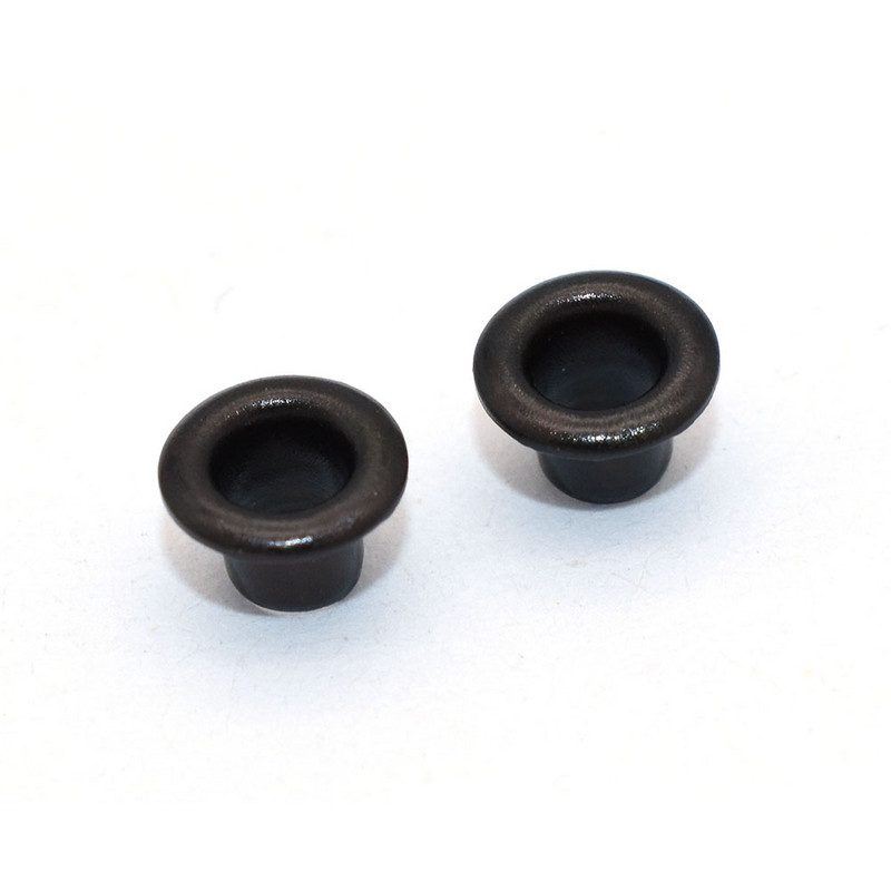 Metalinis apvalios kilpos įvorė 3 mm kilpa Metalinės kniedės Piniginės priedai batų siuvimui Krepšys Aparatūros gamyba Drobė Amatai 100 vnt.