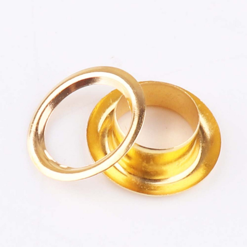 100 vnt. 14*8*5 mm metalinės kilpos su įvorėmis, skirtos „pasidaryk pats“ iškarpų albumui.