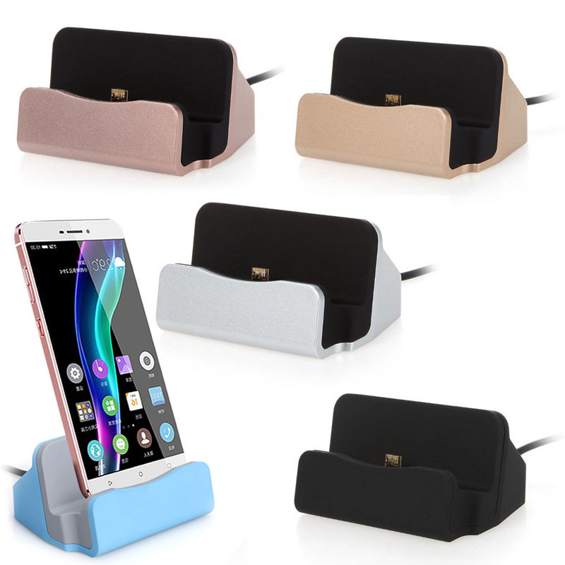 587D hliníkový nabíjací stojan, kolíska, synchronizácia pre Samsung Galaxy S4 S5 S6 S7