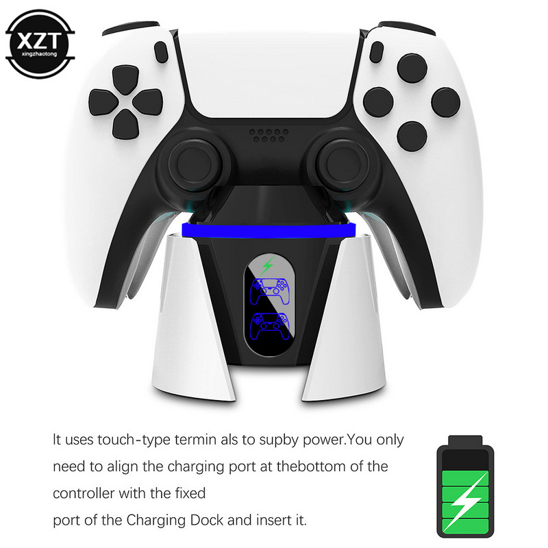 PS5 Game Handle Charger Fast Charge PS5 Handle Dual Charge PS5 Seat Charge 5V3A για Sony PlayStation 5